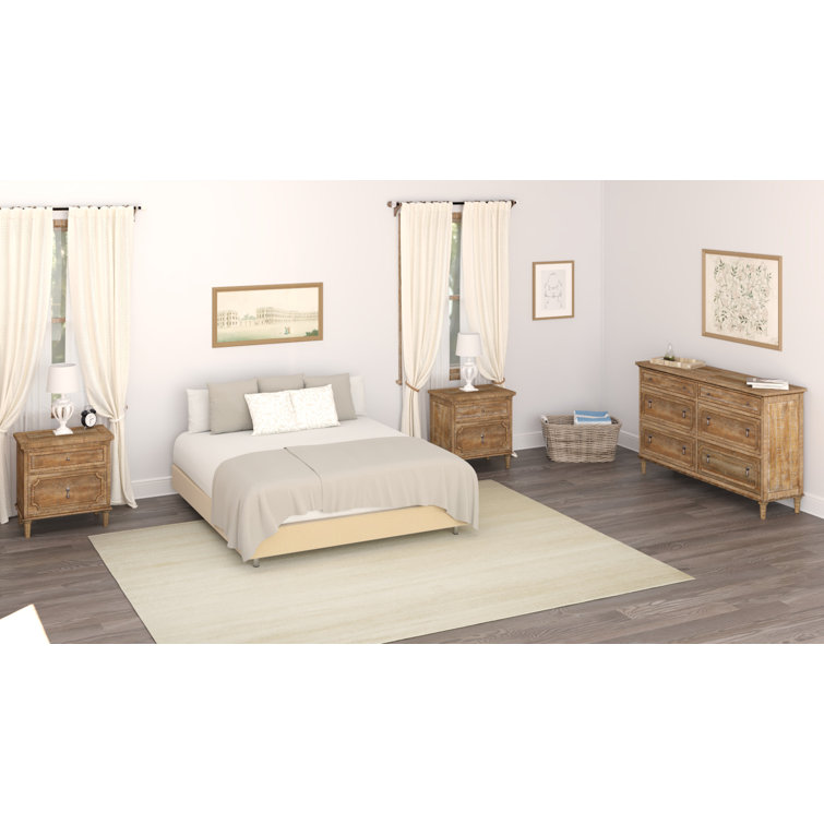 August Grove® Azlynne Solid Wood 3 Piece Dresser Set & Reviews Wayfair